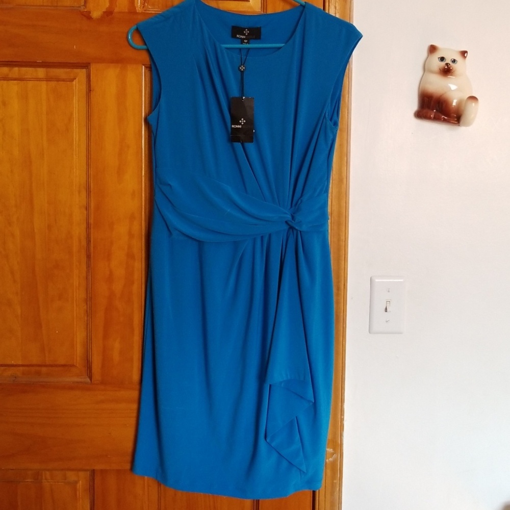 Blue dress